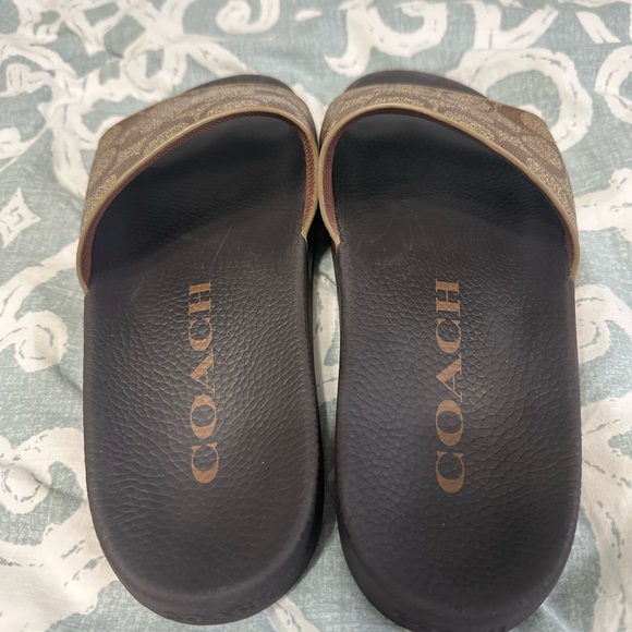 Men’s COACH OUTLET slides size 7 - Picture 4 of 6
